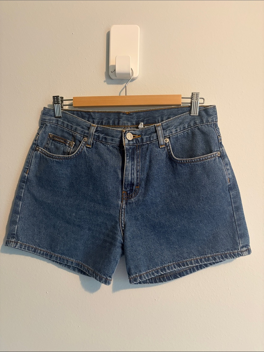 Calvin Klein Jeans Vintage Blue Denim Shorts